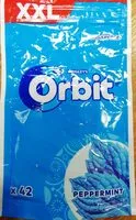 Mängden socker i Orbit Peppermint
