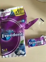 Mängden socker i Freedent mp 5x10 dg + 1 etui gt - myrtille