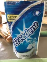 Mängden socker i Freedent