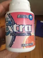 Mängden socker i Wrigley's Extra Professional Grapefruit