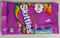 Mängden socker i Wild berry Skittles