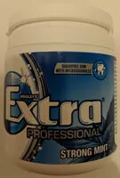 Mängden socker i Extra Professional Strong Mint