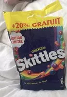 Mängden socker i Bonbons Skittles Darkside