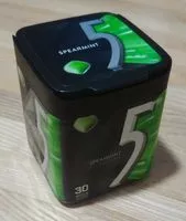 Mängden socker i Chicles hierbabuena 30 cubos