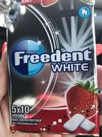 Mängden socker i Freedent white fraise