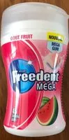 Mängden socker i Freedent Mega