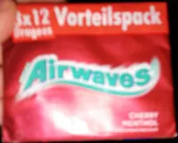 Mängden socker i Cherry menthol chewing gum