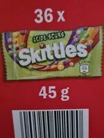Mängden socker i Skittles