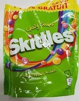 Mängden socker i Skittles