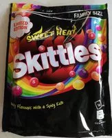 Mängden socker i Sweet heat Skittles