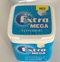 Mängden socker i Wrigle's Extra Mega