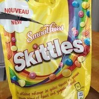 Mängden socker i Skittles smoothies 174g