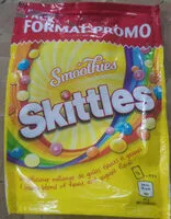 Mängden socker i Skittles Smoothies