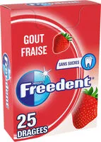 Mängden socker i Freedent fraise