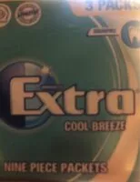 Mängden socker i Wrigley's Extra