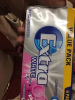 Mängden socker i White Bubblemint Chewing Gum Sugar Free Multipack 6 x Pieces