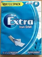 Mängden socker i Extra from Orbit