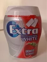 Mängden socker i Extra Professional White - Erdbeer-Geschmack