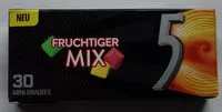 Mängden socker i Fruchtiger Mix Erdbeere/Apfel/Bubblegum