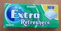 Mängden socker i Extra refreshers