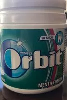 Mängden socker i Orbit (menta fuerte)