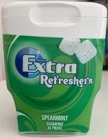 Mängden socker i Extra Refreshers (Spearmint)