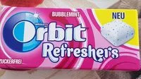 Mängden socker i Orbit Refreshers