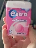 Mängden socker i Refreshers bubblemint