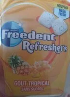 Mängden socker i Freedent