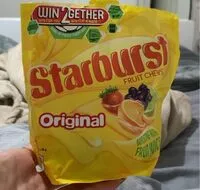 Mängden socker i starburst fruit chews