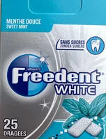 Mängden socker i Freedent White
