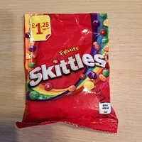 Mängden socker i Skittles