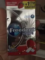 Mängden socker i freedent white fraise