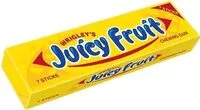 Mängden socker i Wrigleyss Juicy Fruit