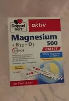 Mängden socker i Magnesium