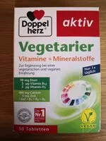 Mängden socker i Vegetarier - Vitamine+mineralstoffe