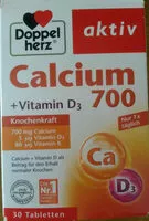 Mängden socker i Calcium 700