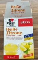 Mängden socker i Heiße Zitrone