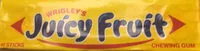 Mängden socker i Juicy Fruit