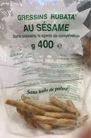 Mängden socker i Gressins au sésame