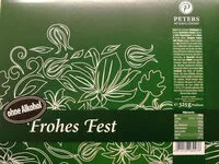 Mängden socker i Frohes Fest