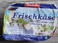 Mängden socker i Frischkäse Doppelrahmstufe aus Bio-Milch