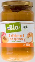 Mängden socker i Apfelmark mit Aprikose