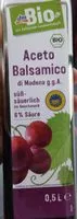Mängden socker i Aceto Balsamico di Modena g.g.A. 6% Säure