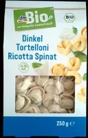 Mängden socker i Dinkel Tortelloni Ricotta Spinat