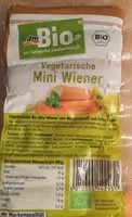 Mängden socker i Vegetarische Mini Wiener, Vegan