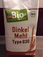 Mängden socker i Dinkelmehl, Typ 630