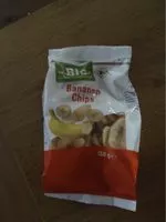 Mängden socker i Bioessen Banane Chips DM