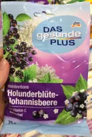 Mängden socker i Halsbonbons Holunderblüte-Johannisbeere