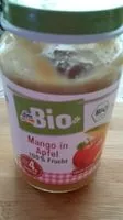 Mängden socker i Mango In Apfel Püree